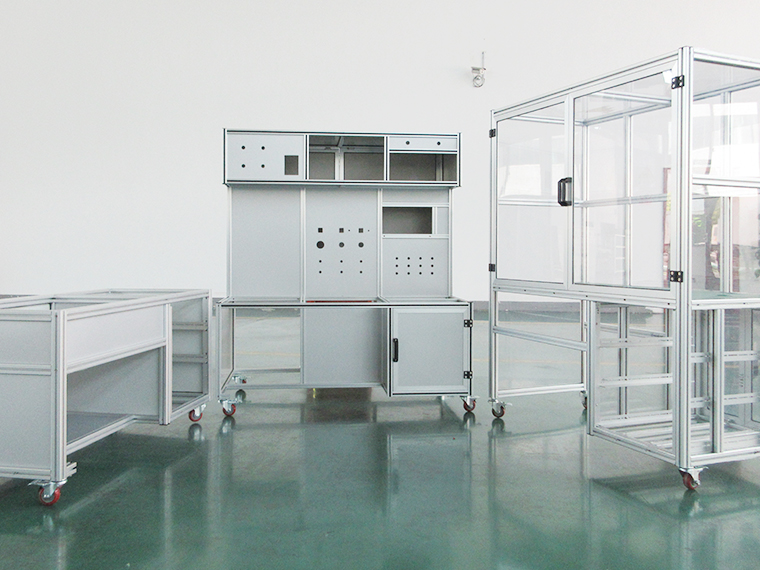 工業(yè)生產鋁型材架子安裝如何提升精度？-澳宏工業(yè)鋁型材